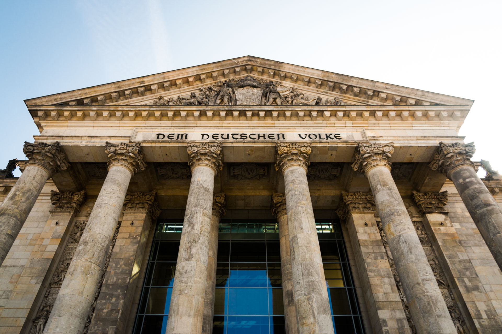 Berlin - Reichstag | Hauptportal